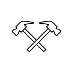 hammer icon vector tool icon