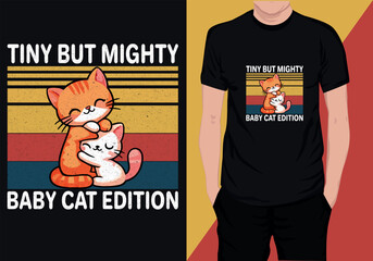 vintage retro cat t-shirt design, Cat t-shirt design bundle