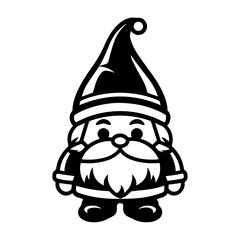 Charming Christmas Gnome Vector Art