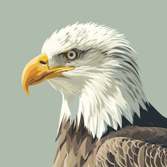 Obraz premium american bald eagle