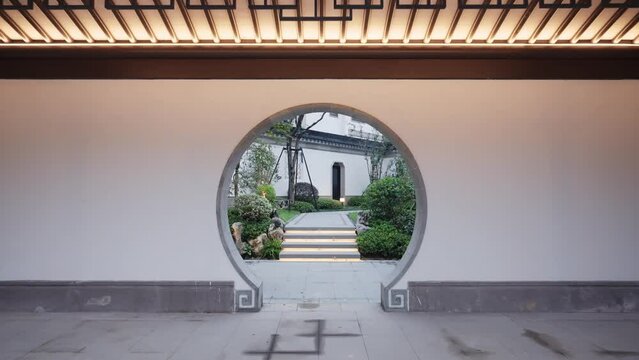 garden and china archiecture