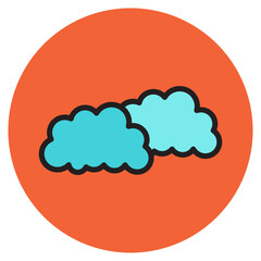 cloud color icon 2