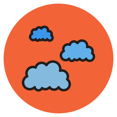 cloud color icon 2