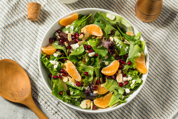 Raw Organic Healthy Winter Salad