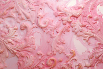 Grunge Splashed Pink Marble Elegance