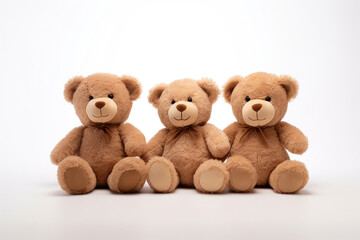 Charming Trio: Teddy Bears Collection
