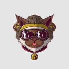 Cute Cat Vector Illustration