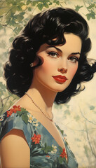 Fototapeta premium portrait of a woman