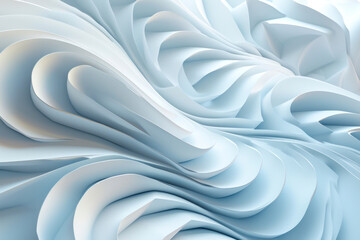 3D modern wave curve abstract presentation background. Luxury paper background.