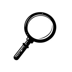 Classic Magnifying Glass Vector Design