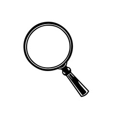 Classic Magnifying Glass Vector Design
