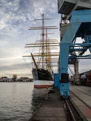 Four Mast Bark Peking at Hamburg Port Museum