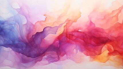 Fototapeta na wymiar Colorful watercolor abstract paint background. Liquid fluid texture