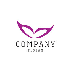 Fototapeta premium Fashion logo design timeless emblem brand identity logotype abstract minimalist monogram typography vector logo