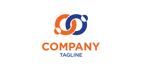 Fototapeta premium logo for company,vector