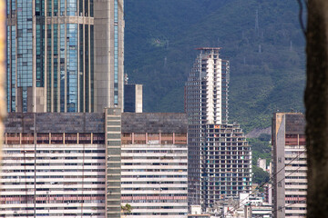 View of Parque Central and the Tower of David in Caracas, Venezuela