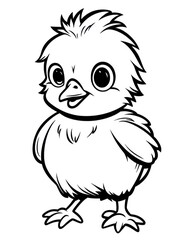 Obraz premium Coloring book page
