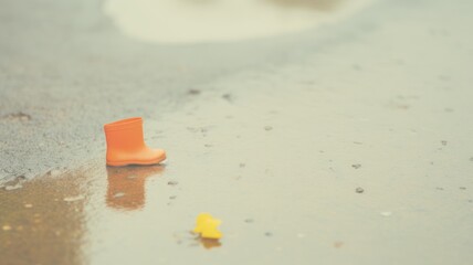 Naklejka premium sponge. Generative AI