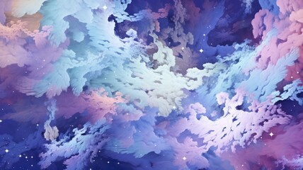 Beautiful colorful background abstract. Generative AI