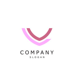 Shield logo design timeless emblem brand identity logotype abstract minimalist monogram typography vector logo