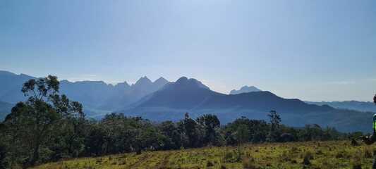 Obraz premium view of the mountains