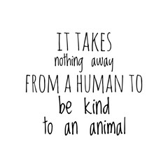 Vegan quote illustration design