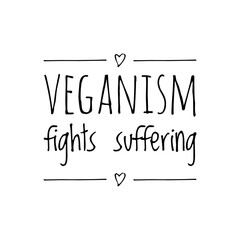 Vegan Quote Illustration