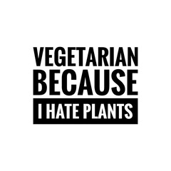 Vegetarian quote illustration