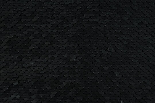 texture - black sequins