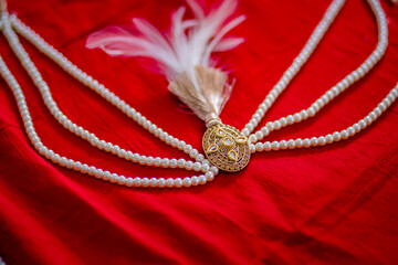 Indian Punjabi groom's traditional wedding jewelry