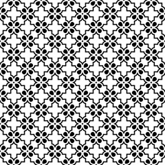 Black seamless abstract pattern. Overlay for background and backdrop. Ornamental design. PNG graphic illustration with transparent background.