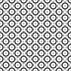 Black seamless abstract pattern. Overlay for background and backdrop. Ornamental design. PNG graphic illustration with transparent background.