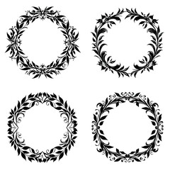 wreath SVG, wreath png, wreath frame, frame svg, frame illustration, wreath illustration, frame, vector, vintage, floral, design, decoration, pattern, ornament, border, illustration, flower, ornate, a
