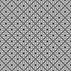 Fototapeta premium Black seamless abstract pattern. Overlay for background and backdrop. Ornamental design. PNG graphic illustration with transparent background.