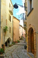 Fototapeta na wymiar The village of Monte San Biagio, Italy.