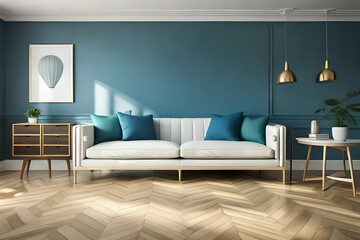 Fototapeta premium living room interior