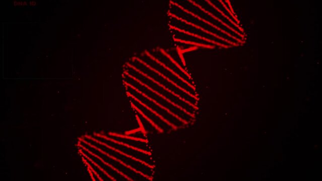 Red DNA Background