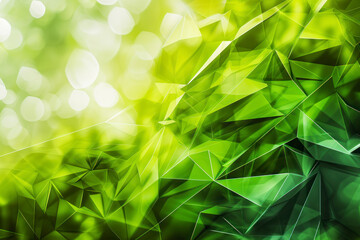 Green abstract green light abstract ,background polygon elegant background and frame background.