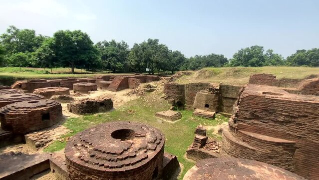Ballal bati are the ruins of a small mosque that was the capital of the muslim nawabs of bengal in the 13th to 16th centuries in gaur, west bengal, India.
