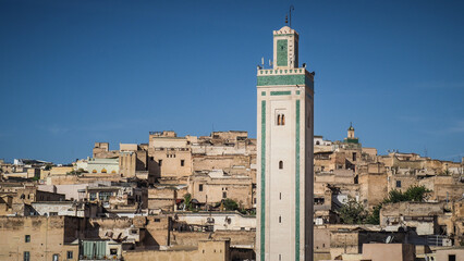 Architecture of Fez in Morocco