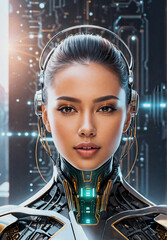Female robotic picture 