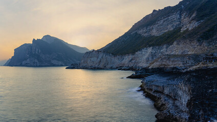 Obraz premium amous tourist attraction | Al Mughsail beach