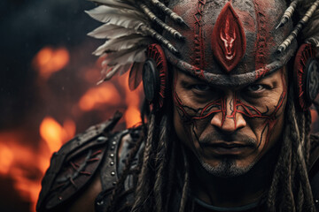 Portrait of a warrior