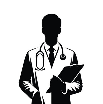 recommend clip art: Physician Silhouette