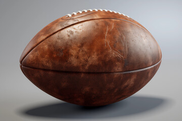 old vintage american football ball