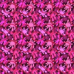 Easter eggs seamless pattern for wrapping paper and fabrics and kids clothes print and kitchen textiles