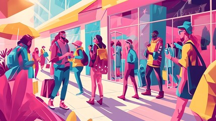 Digital Frenzy Black Friday Online Shopping Extravaganza