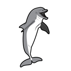Illustration Vector Graphic of Dolphin icon design