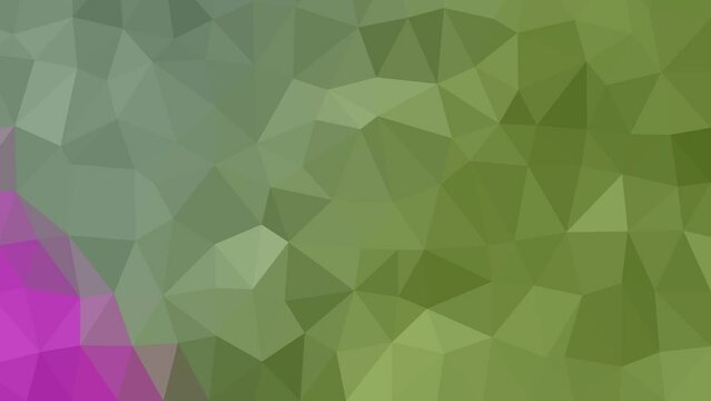 abstract geometric background Low Poly animation video Triangels colorful