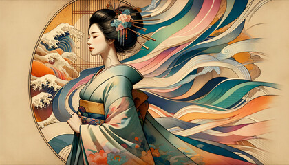 浮世絵（Ukiyoe）／美人画